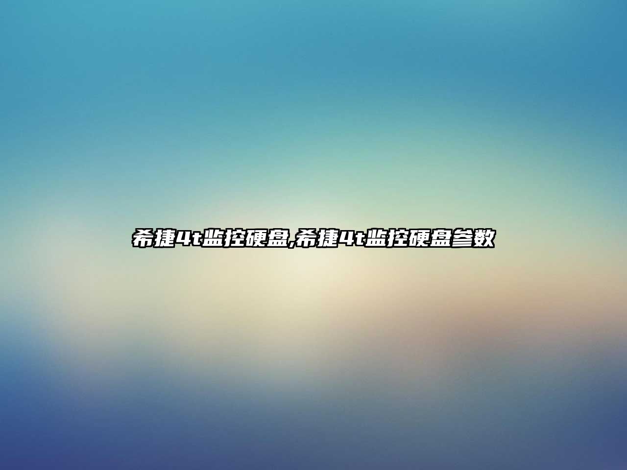 希捷4t監(jiān)控硬盤,希捷4t監(jiān)控硬盤參數